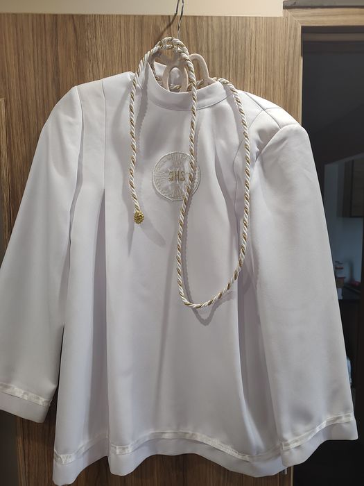 Alba  komunijna nowa+spodnie gratis