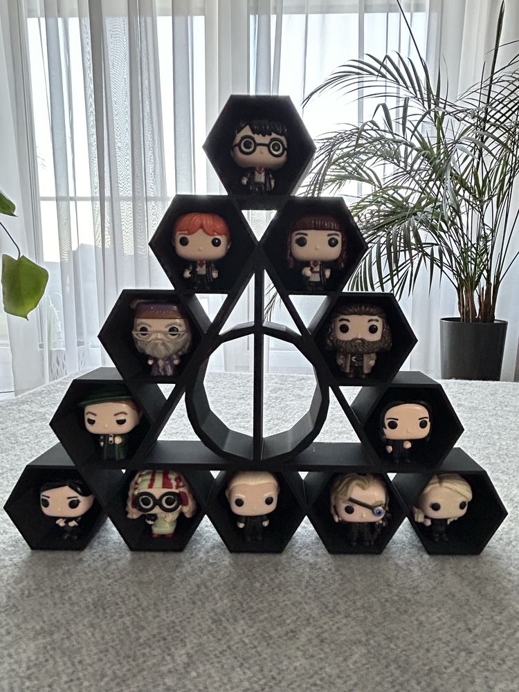 DRUK 3D półka na figurki kinder joy funko pop Harry Potter