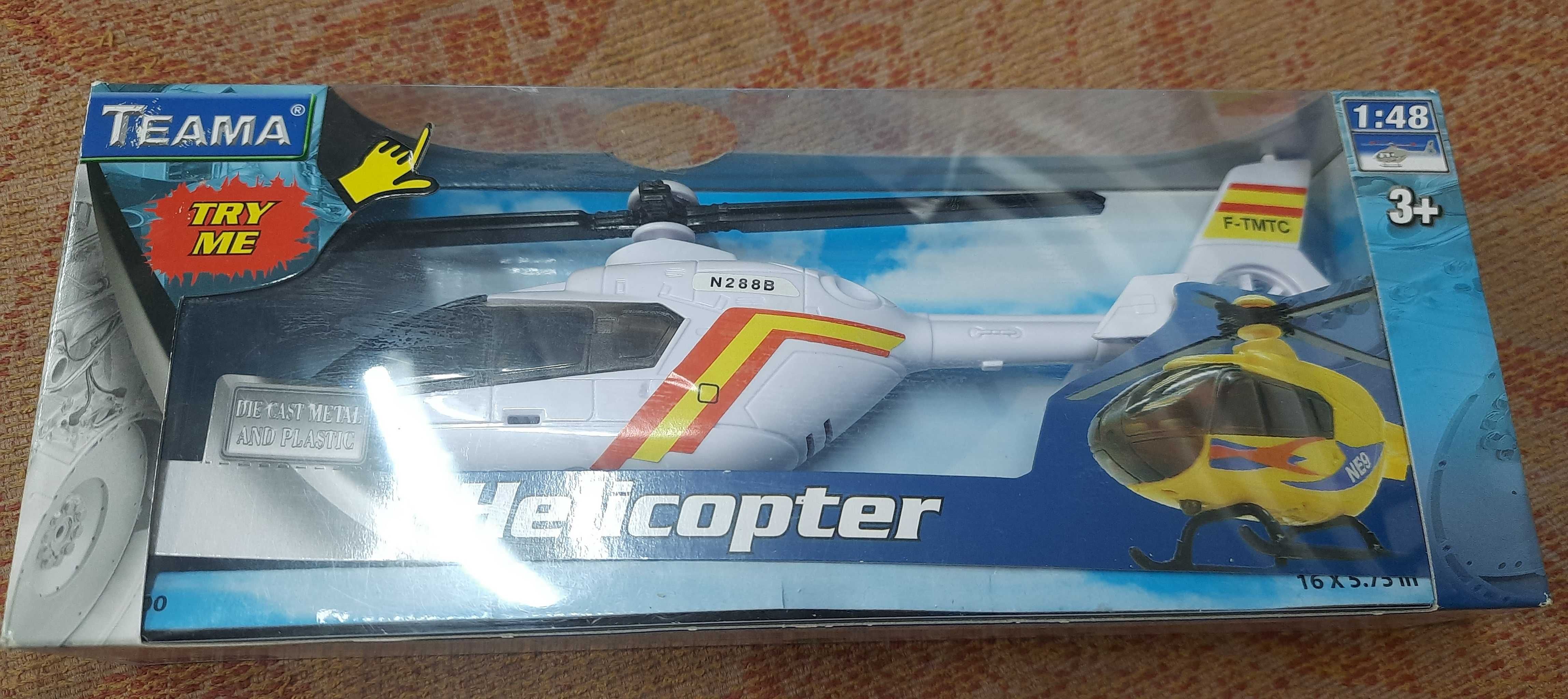 Гелікоптер 70112 мет,  світло, муз., бат.
