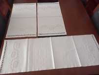 Conjunto de Quarto em Linho Bordados Novos Lindíssimos