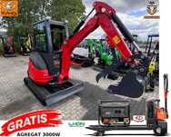 Kubota Kingway Engine KUBOTA SV20 Ramię SKR 22KM 3cyl 2000kg  Nowa Koparka Kingway VIP20 KUBOTA 22KM DIESEL 1,9T SV20 Kciuk 3 ŁYŻKI