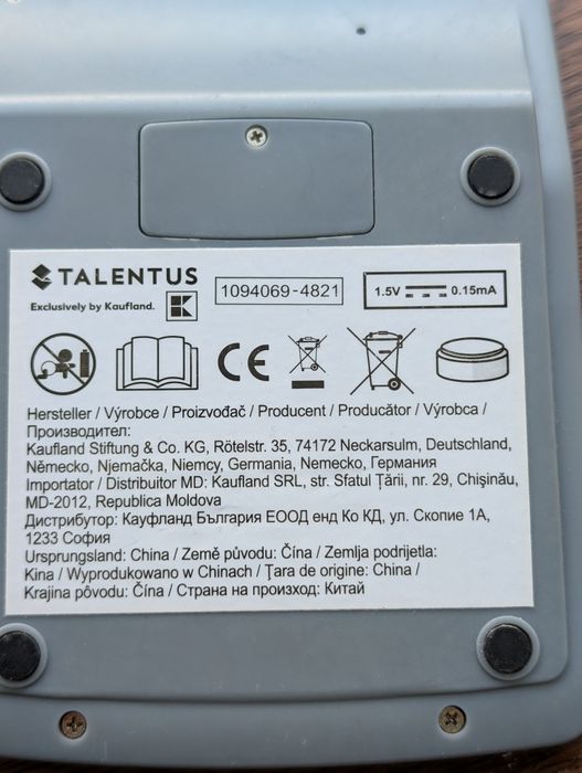 Kalkulator maturalny Talentus z baterią gotowy do pracy