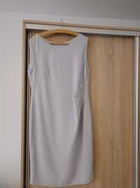 Elegancka sukienka liliowa rozmiar 44