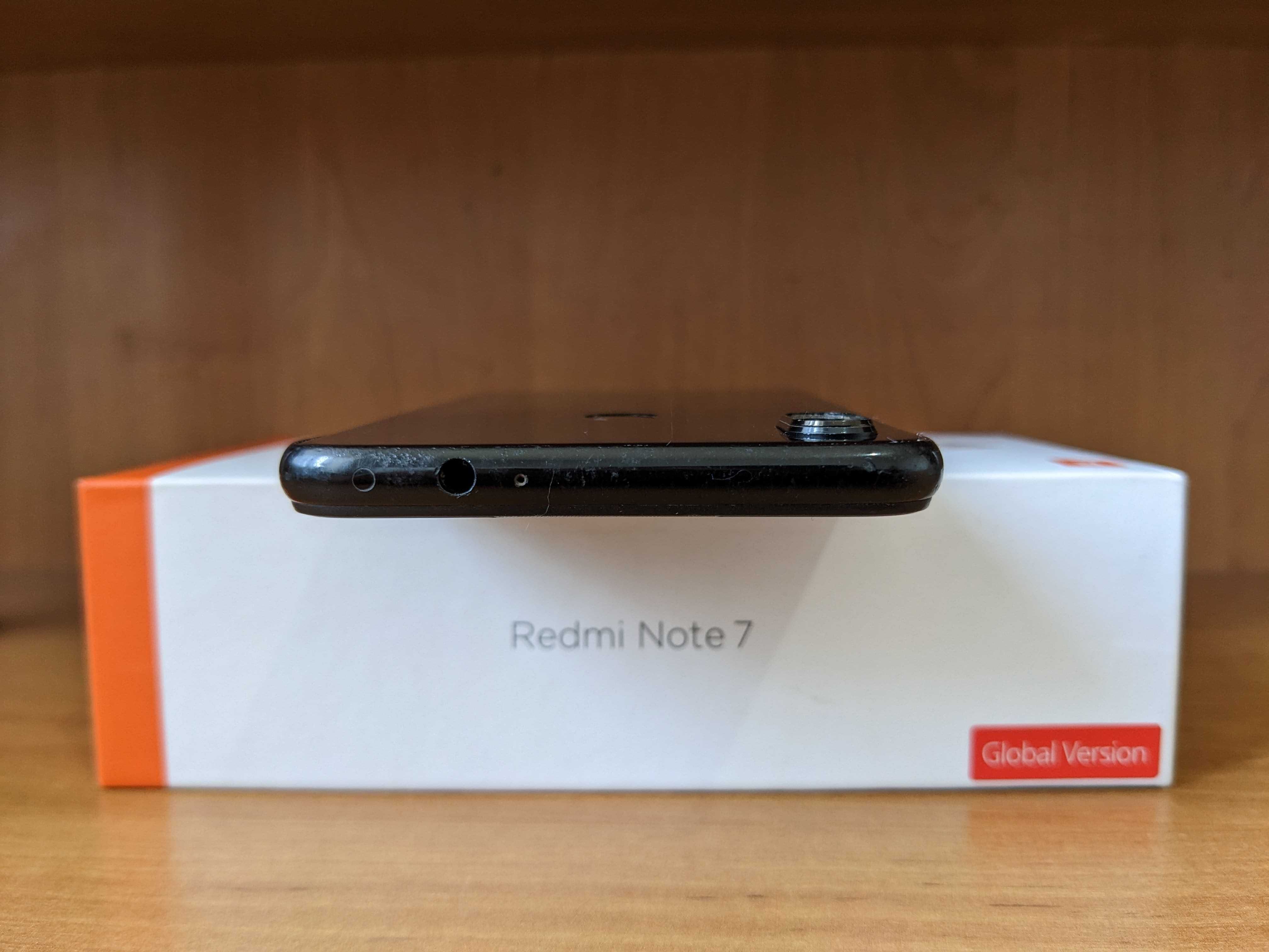 Смартфон Xiaomi Redmi Note 7 блочек,кабель,2чехла,коробка,инс. и талон