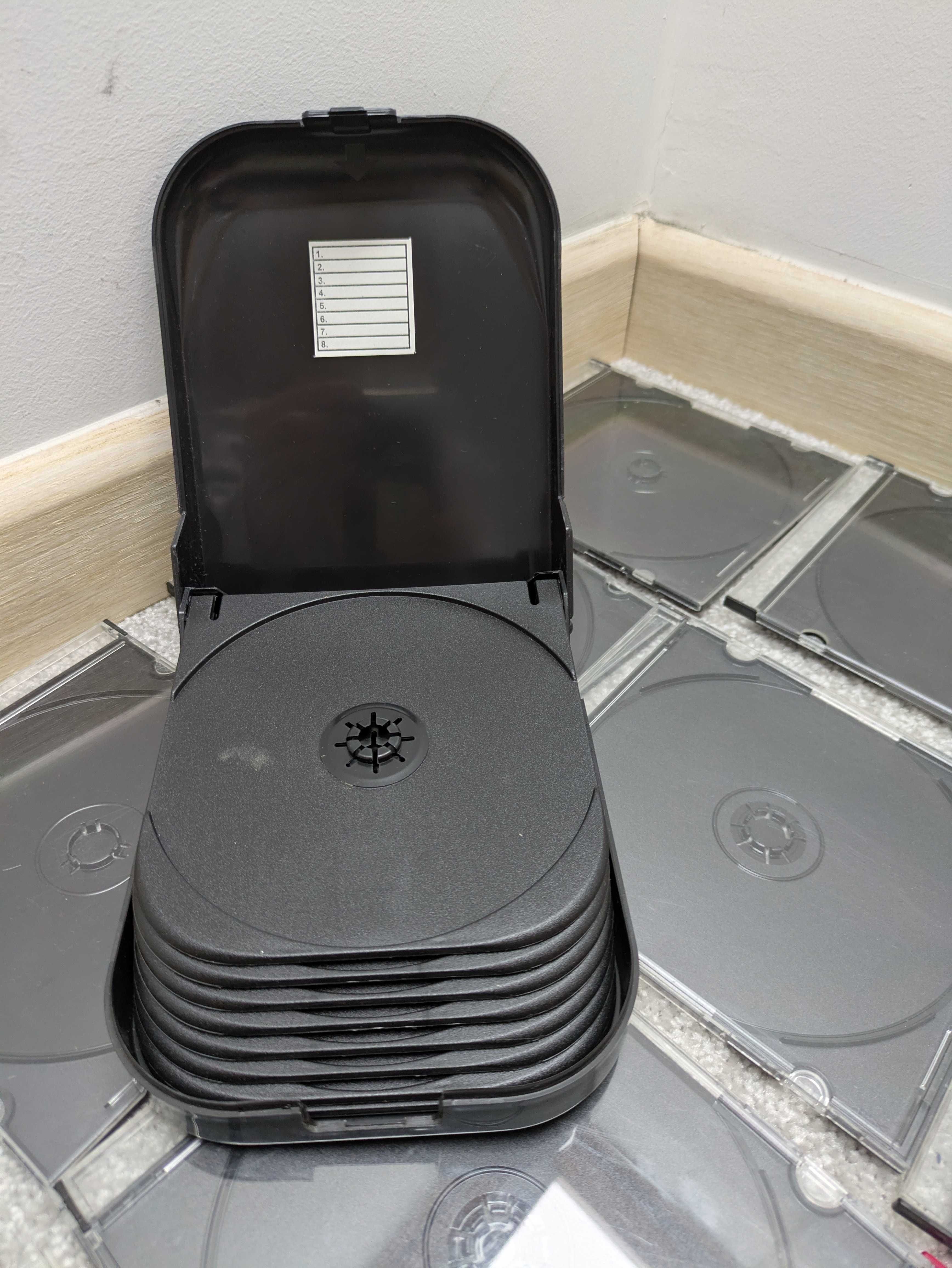 opakowania na CD/DVD - 2x8 szt i 15 slim