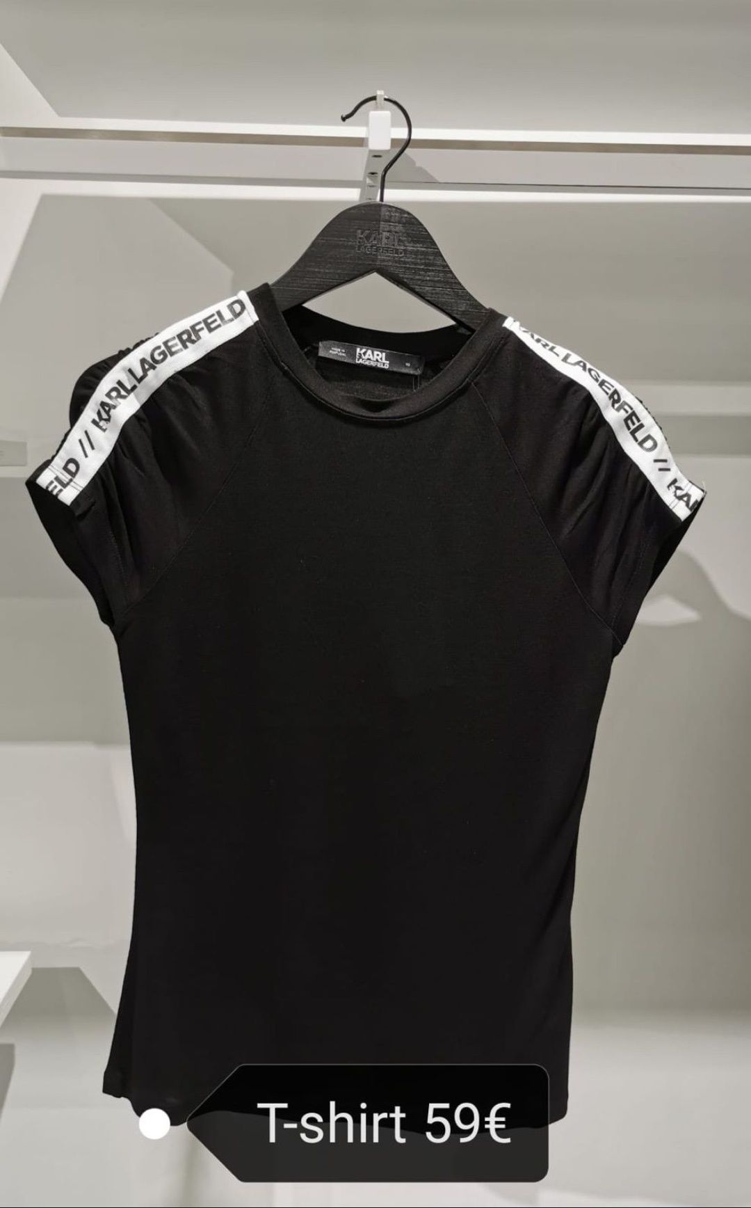 T-shirt Karl Lagerfeld/Branco novo com etiqueta