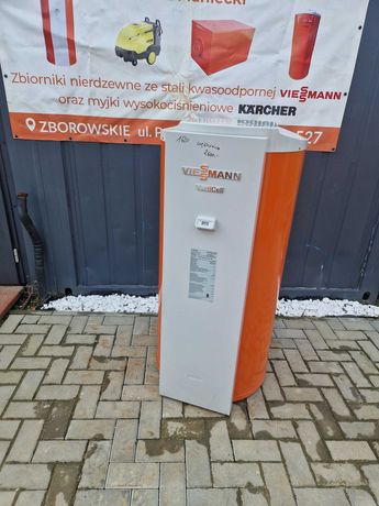 Bojler Nierdzewny Viessmann 160l stojący wężownica Wysyłka Gwarancja