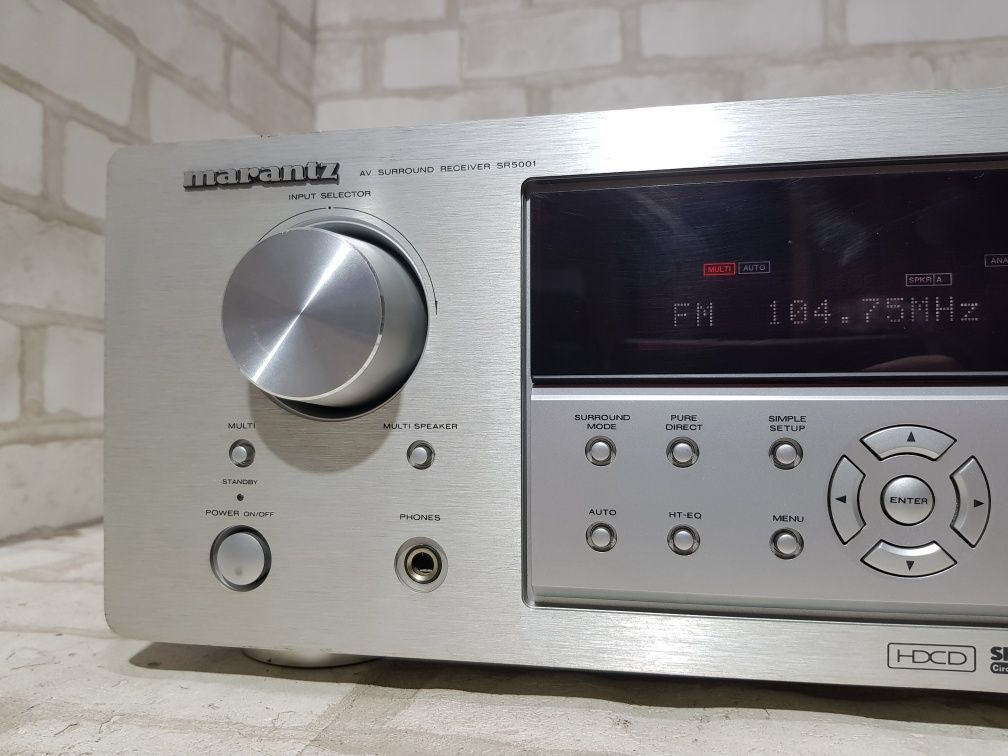 AV ресивер/підсилювач MARANTZ SR5001,*7х90 Вт,HDMI, б/у з Німеччини