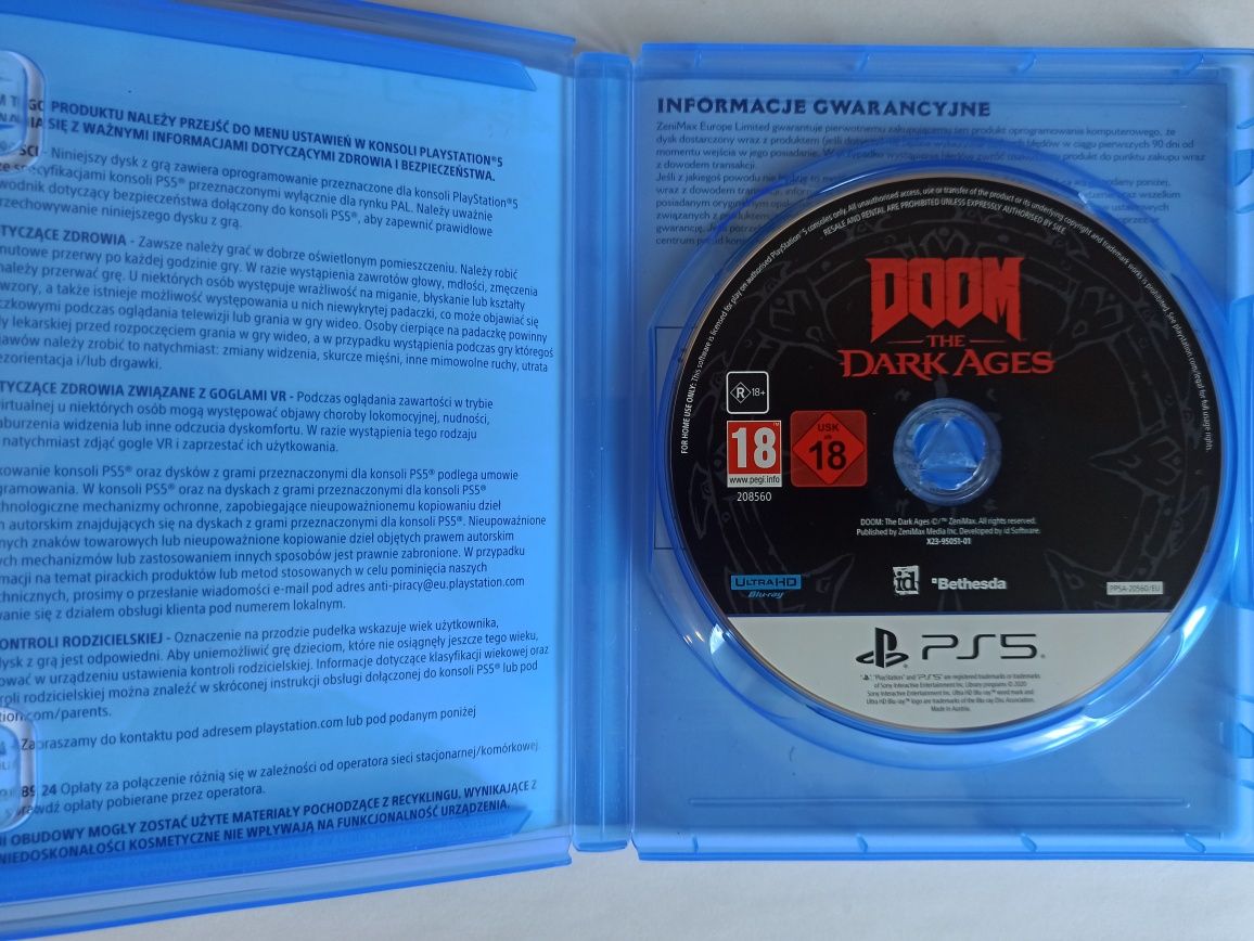 Gra Doom The Dark Ages PS5