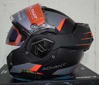 Capacete Modular LS2 FF906 Advant Codex Titanium Matt ( M )( NOVO )