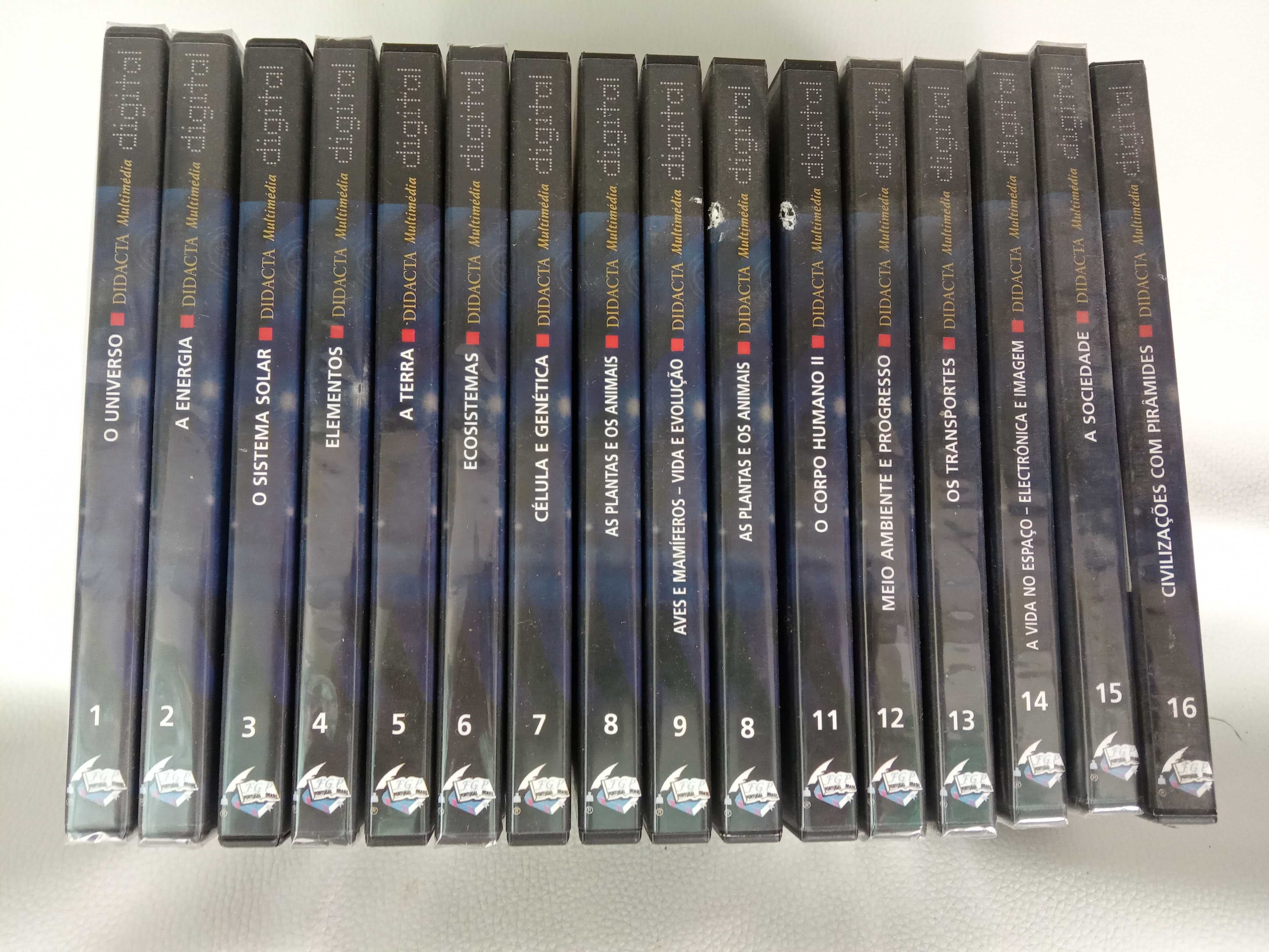Enciclopédia didacta digital 16 DVDs