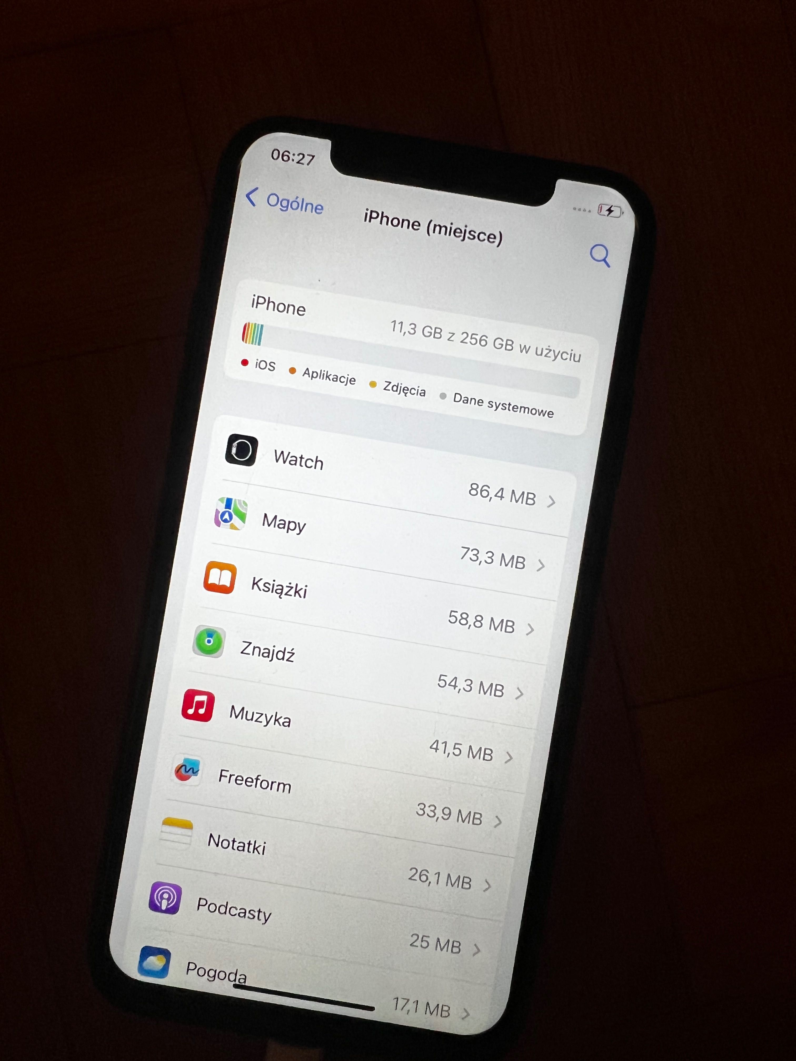 iPhone X 256 GB czarny bardzo ładny