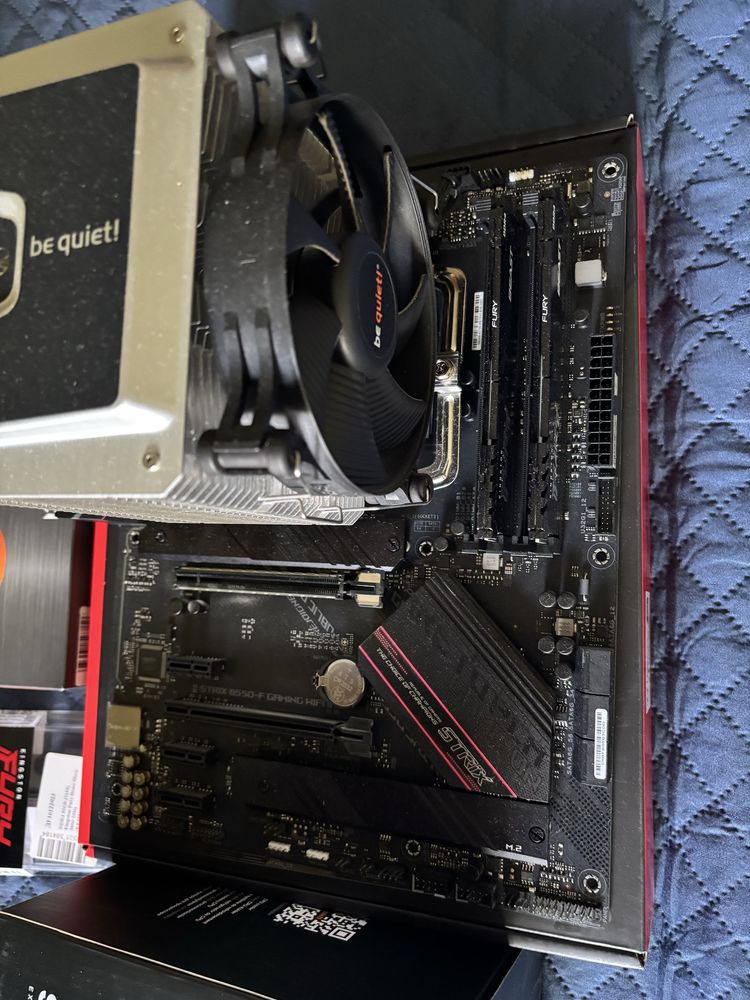 ROG STRIX B550-F GAMING WIFI II (мат. плата, процесор, ОЗУ, ПО CPU)