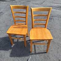 Stare krzesła drewniane dębowe