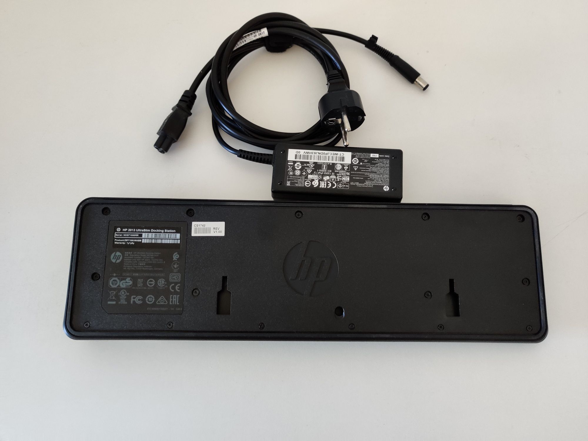 HP 2013 Ultraslim docking station