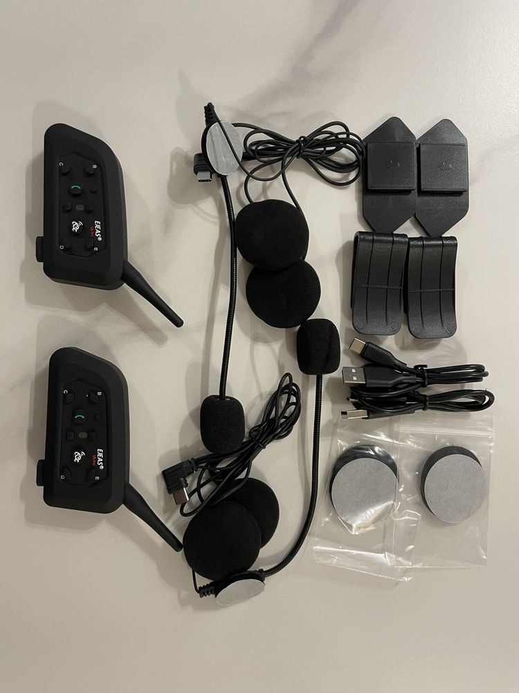 Intercomunicador capacete pack de 2 ! Novo em caixa!