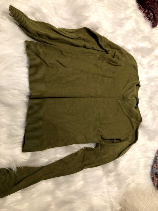 camisola verde tamanho m zara