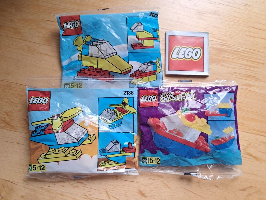 Lego 2137, 2138, 1778. 1996 r.