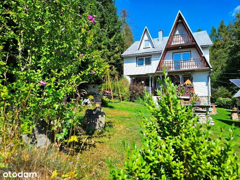 Dom na widokowej działce pod lasem