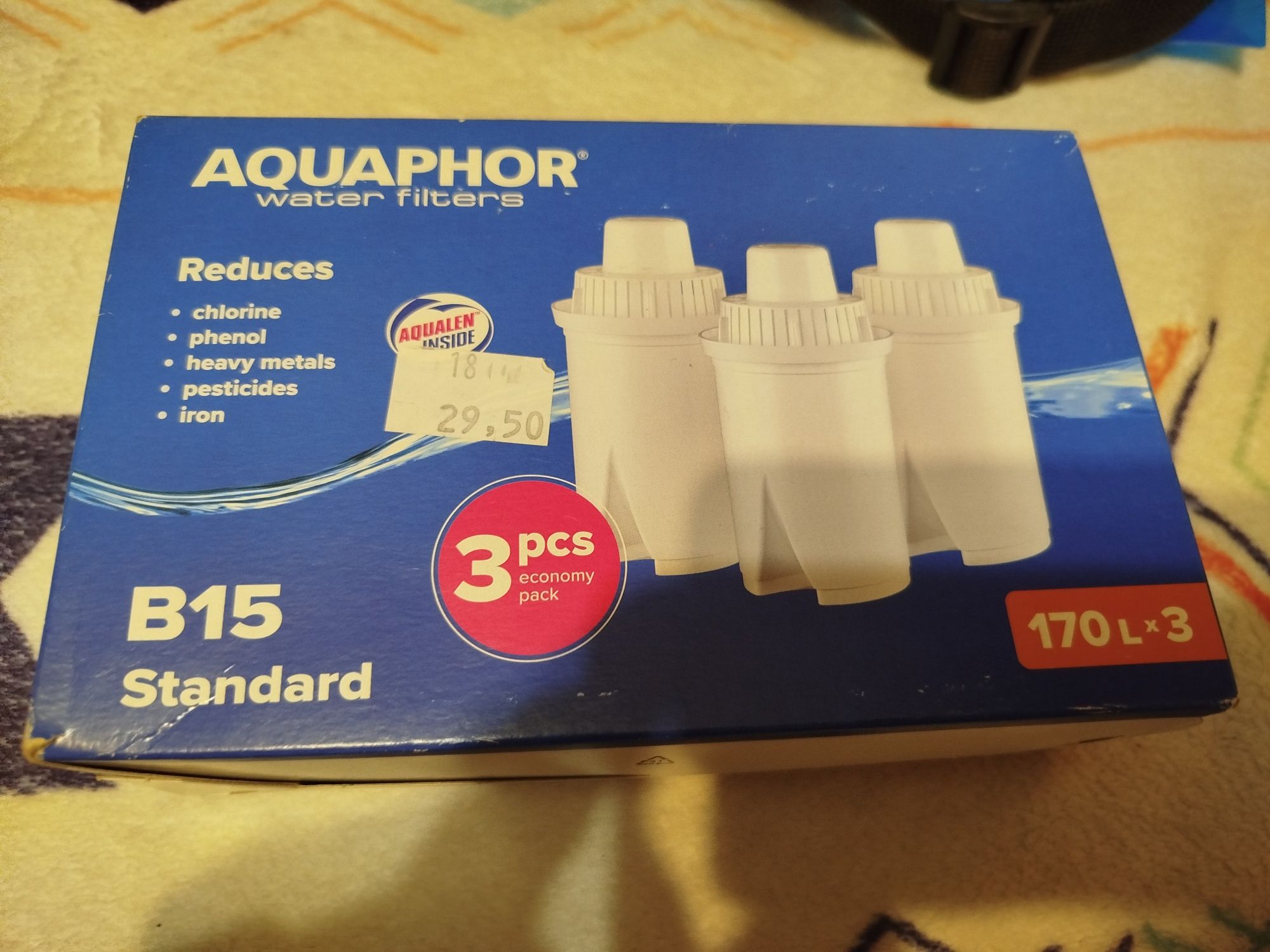 Aquaphor 3 X filtry Nowe