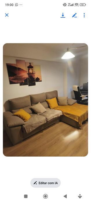 IMIGRAÇÃO-SOFÁ CHAISE LONGUE c/assentos Extensiveis