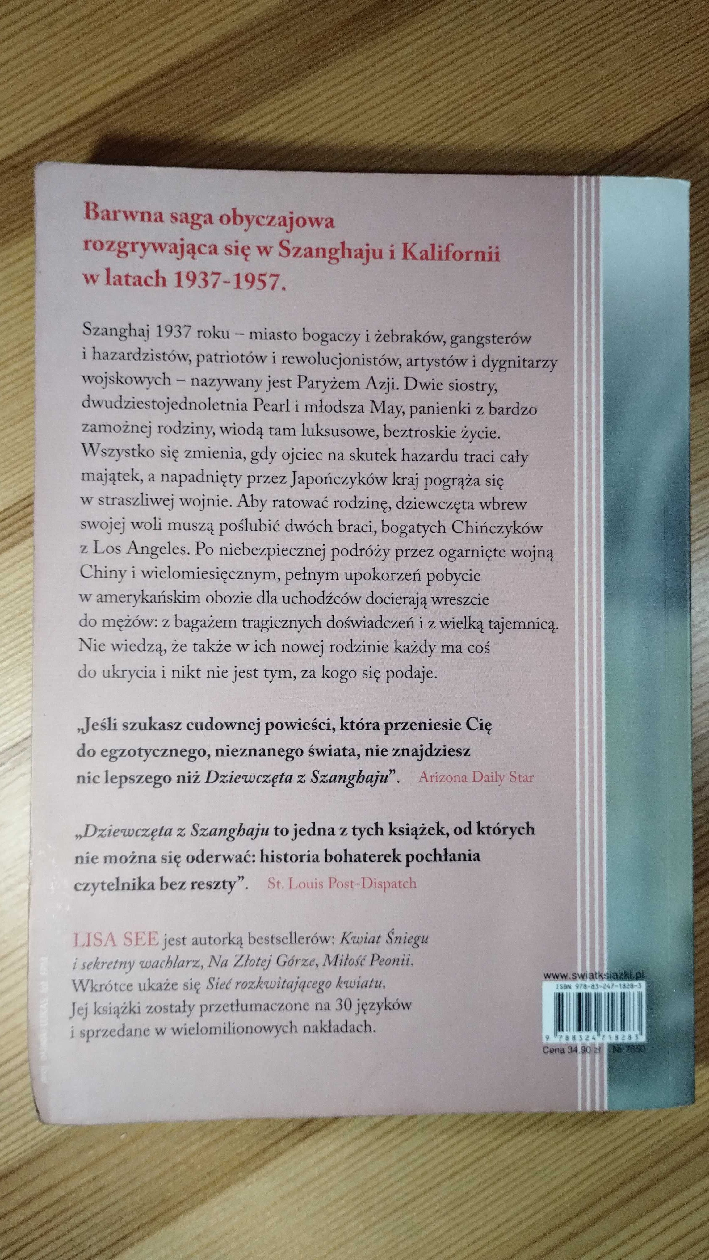 "Dziewczęta z Szanghaju" Lisa See