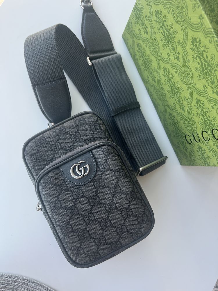 Gucci Ophidia Gg мужская сумка мессенджер
