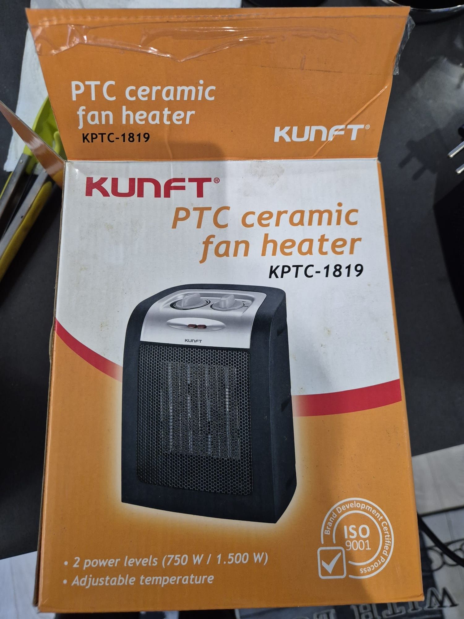 Aquecedor cerâmico Kunft