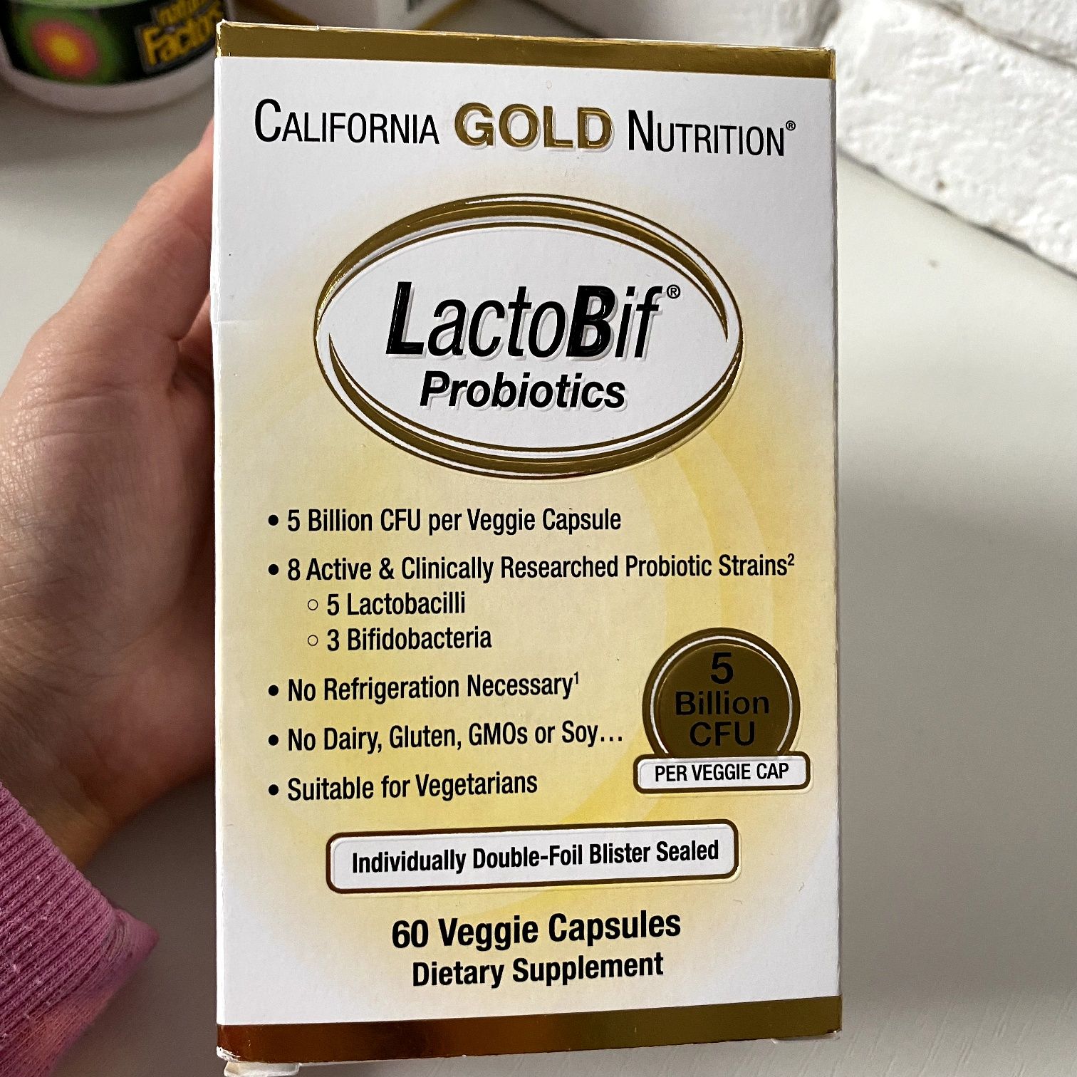 Пробиотик LactoBif 5 billion, Pre-Probiotics 10 bill