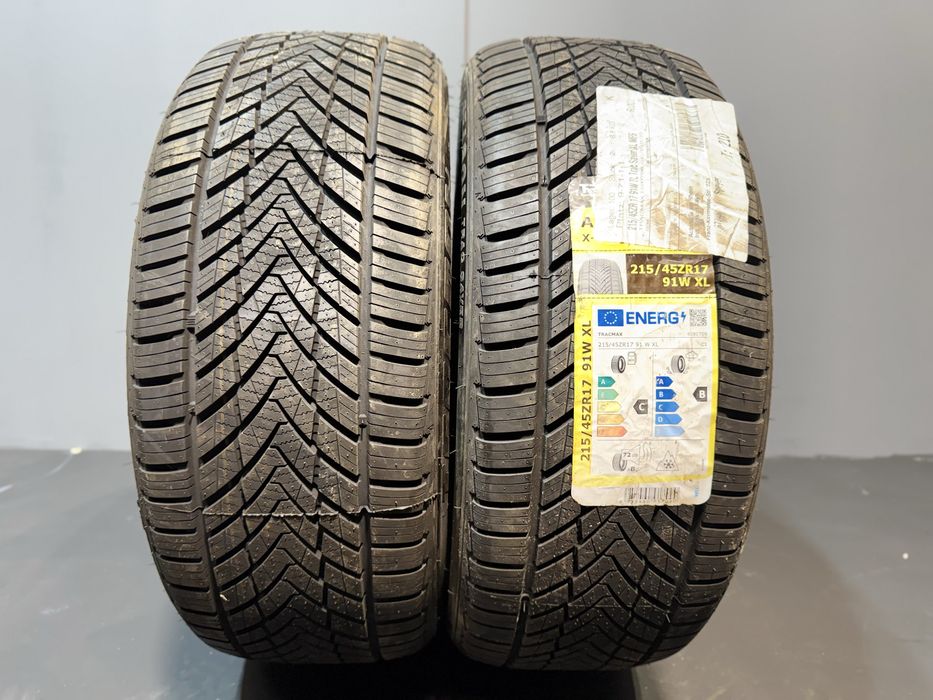Opony całoroczne 215/45 r17 Nowe 2024 rok Tracmax