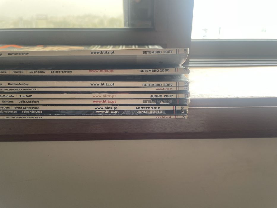 Coleção revistas Blitz