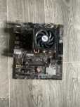 Материнка MSI B450M pro-m2 max + процесор Ryzen 5 1600