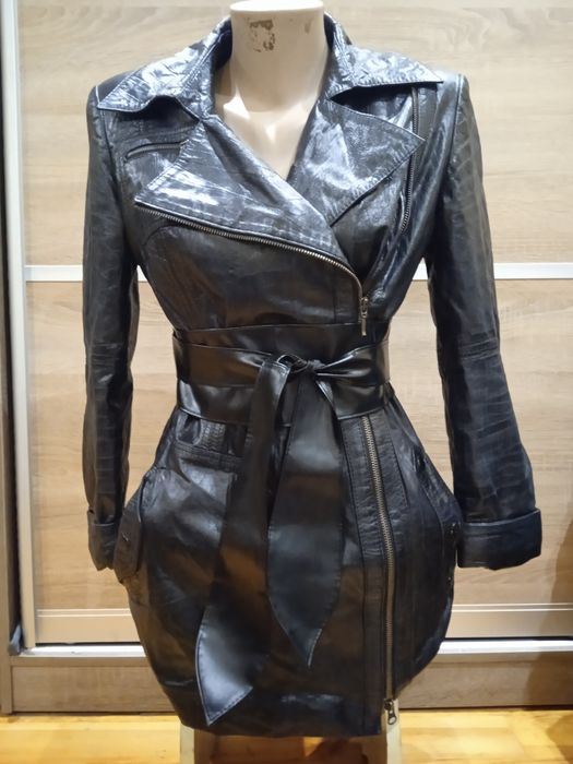Кожаная куртка размер с/м