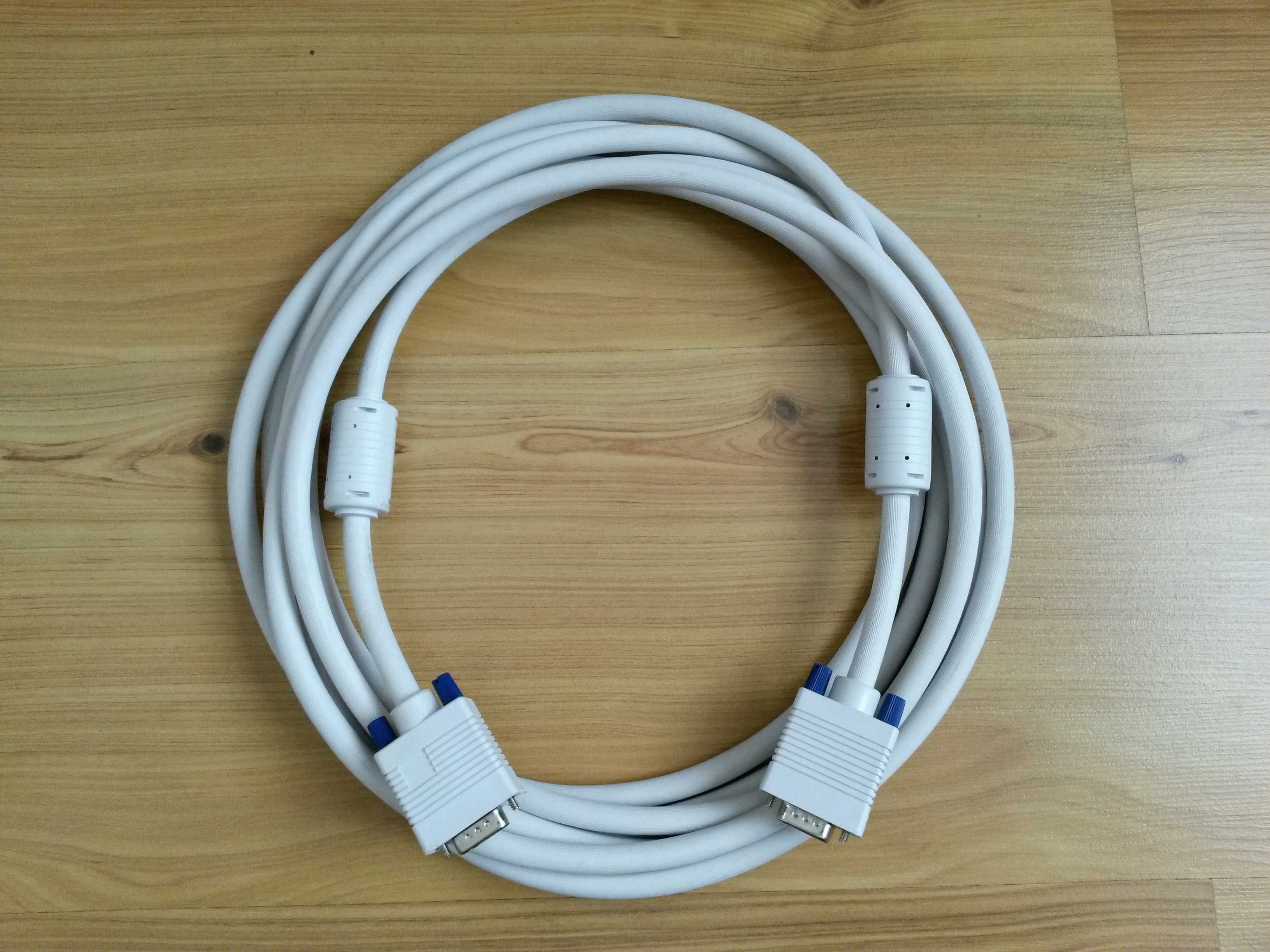 Kabel monitor do monitora przedłużacz VGA - VGA D-SUB VIVANCO 15pin 5m