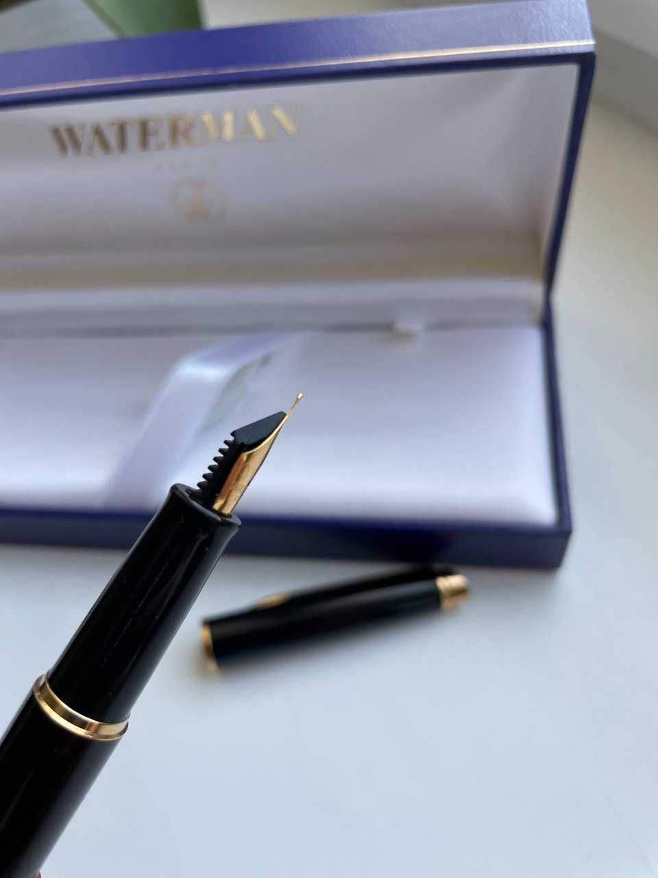 Перова ручка Waterman Hemisphere Matt Black GT 12003