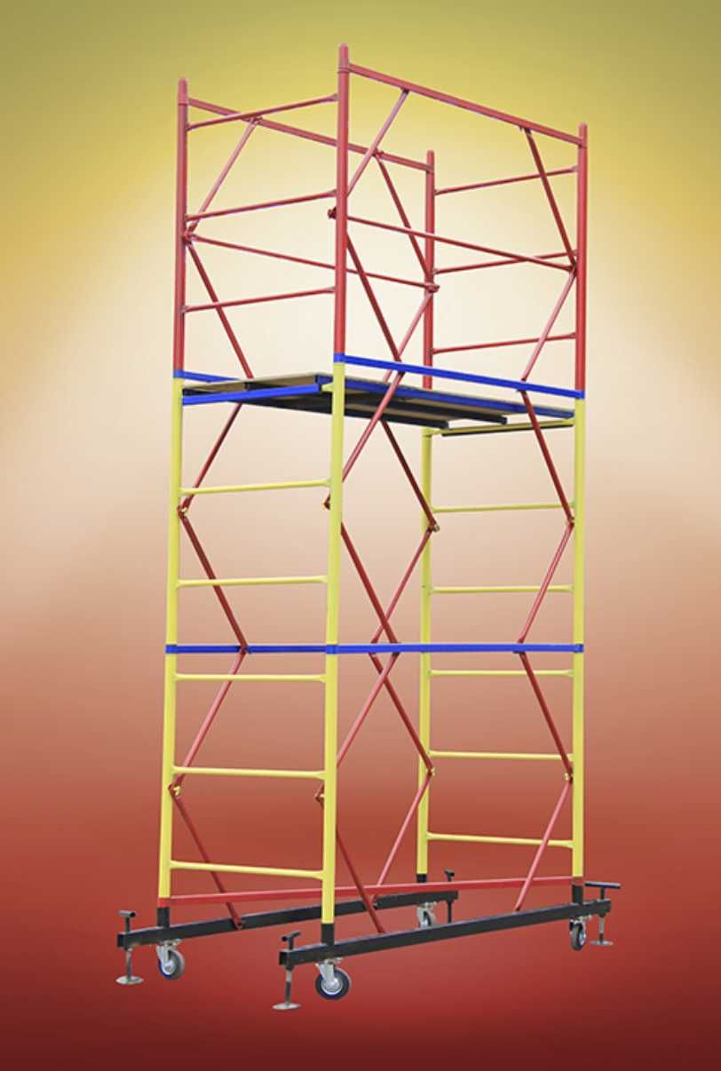 Будівельне риштування на колесах.Вышка Тура. БЕЗКОШТОВНА ДОСТАВКА!