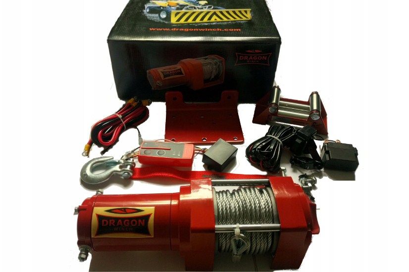 Лебедка Dragon Winch 3500 ST 12В DWM 1588кг- 3176кг электрическая DWH