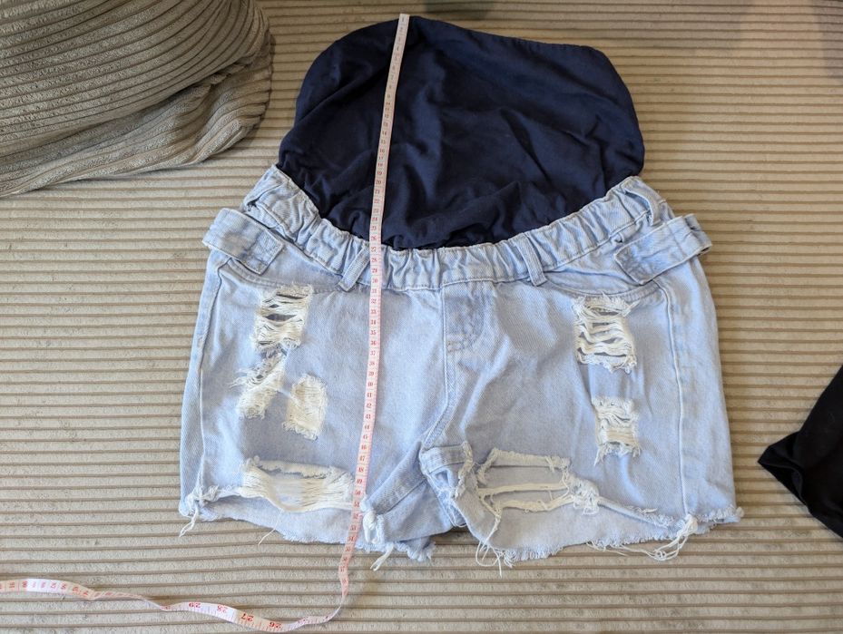 Для вагітних джинсові шорти