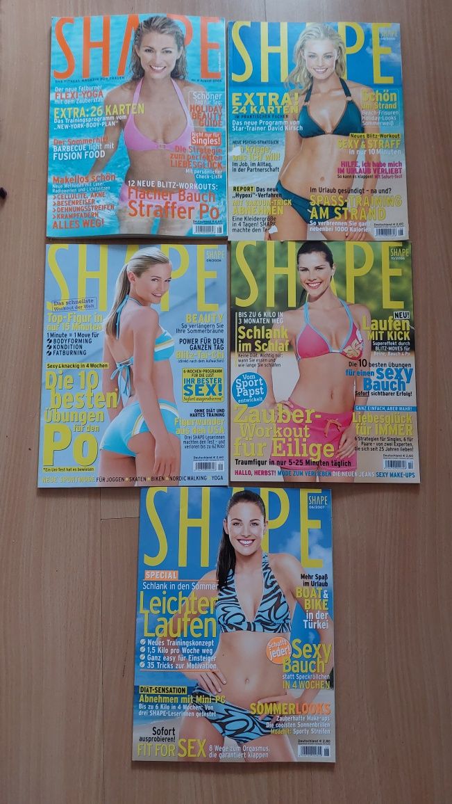 Niemieckojęzyczne magazyny Shape