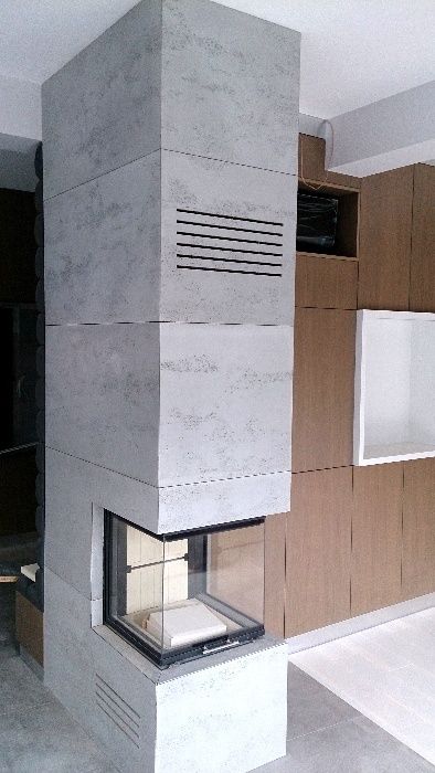 Naturalny, prawdziwy beton architektoniczny Płyty betonowe 120x60cm