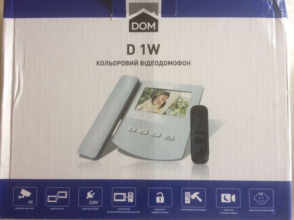 Видеодомофон DOM D 1W