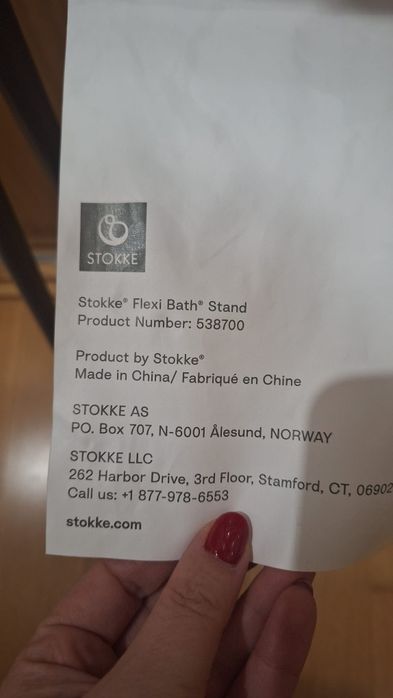 Suporte banheira stokke