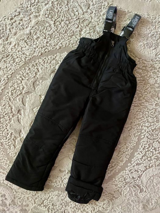 Зимовий/зимний дитячий термо комбінезон комплект для хлопчика 128-134