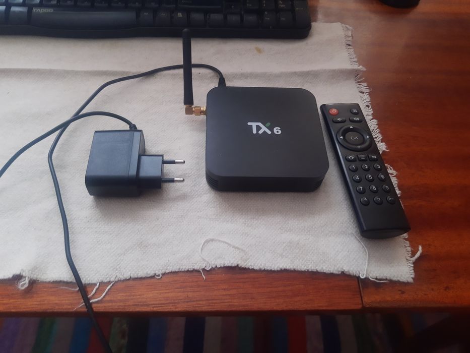Смарт ТВ Приставка Tanix TX6 (Android 9) – Б/У, СТАН НОВОЇ! 4К,