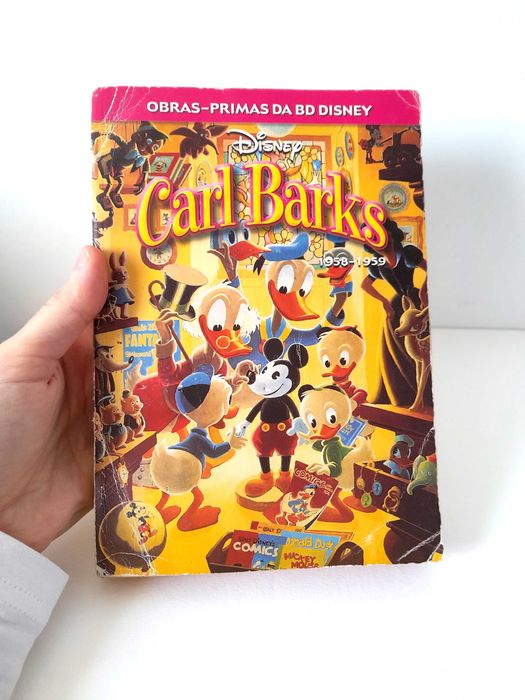 Livro Obras-Primas da BD Disney Carl Barks 1958 a 1959 Volume 7