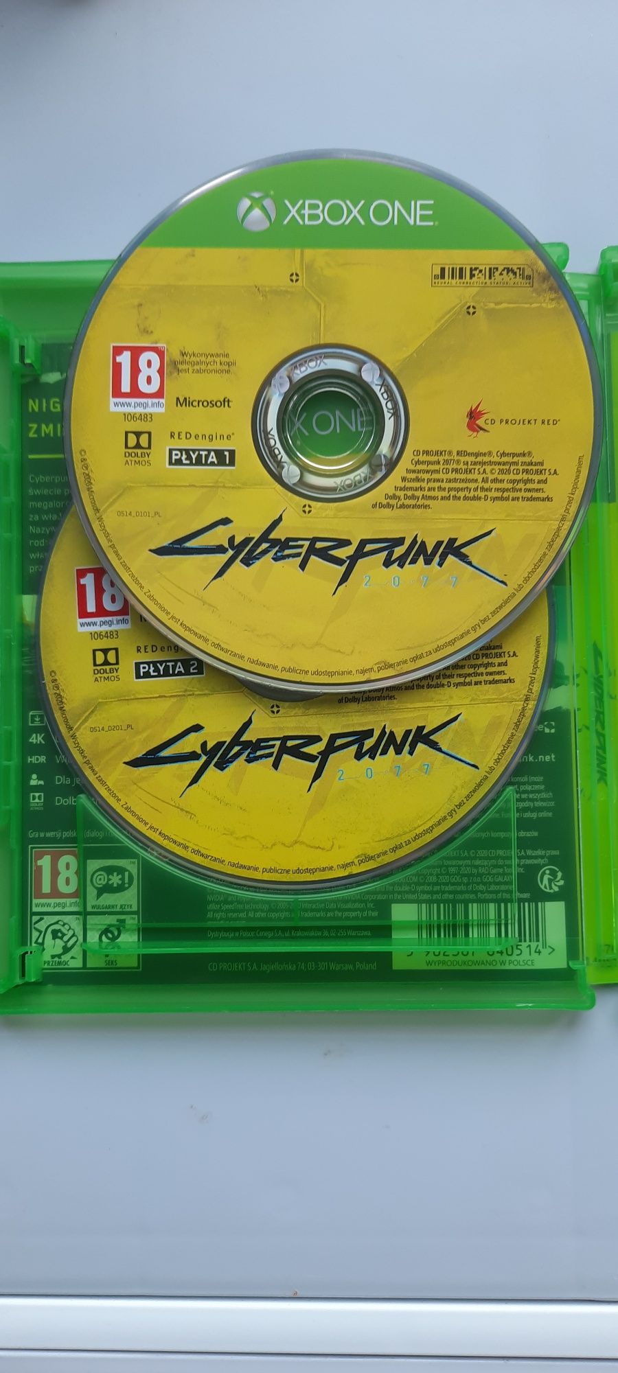 CyberPunk 2077 xbox one wersja PL