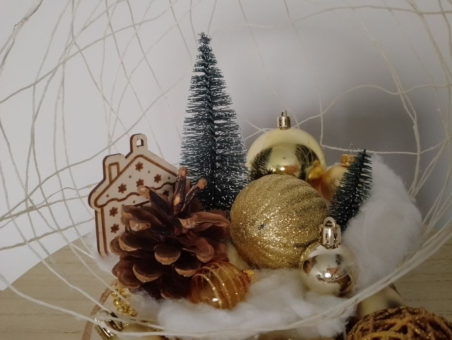 Stroik świąteczny handamde