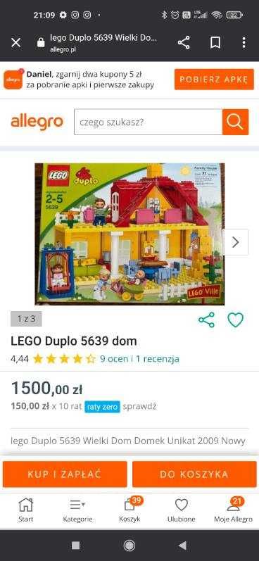 Klocki lego duplo