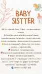Baby sistter e cuidadora