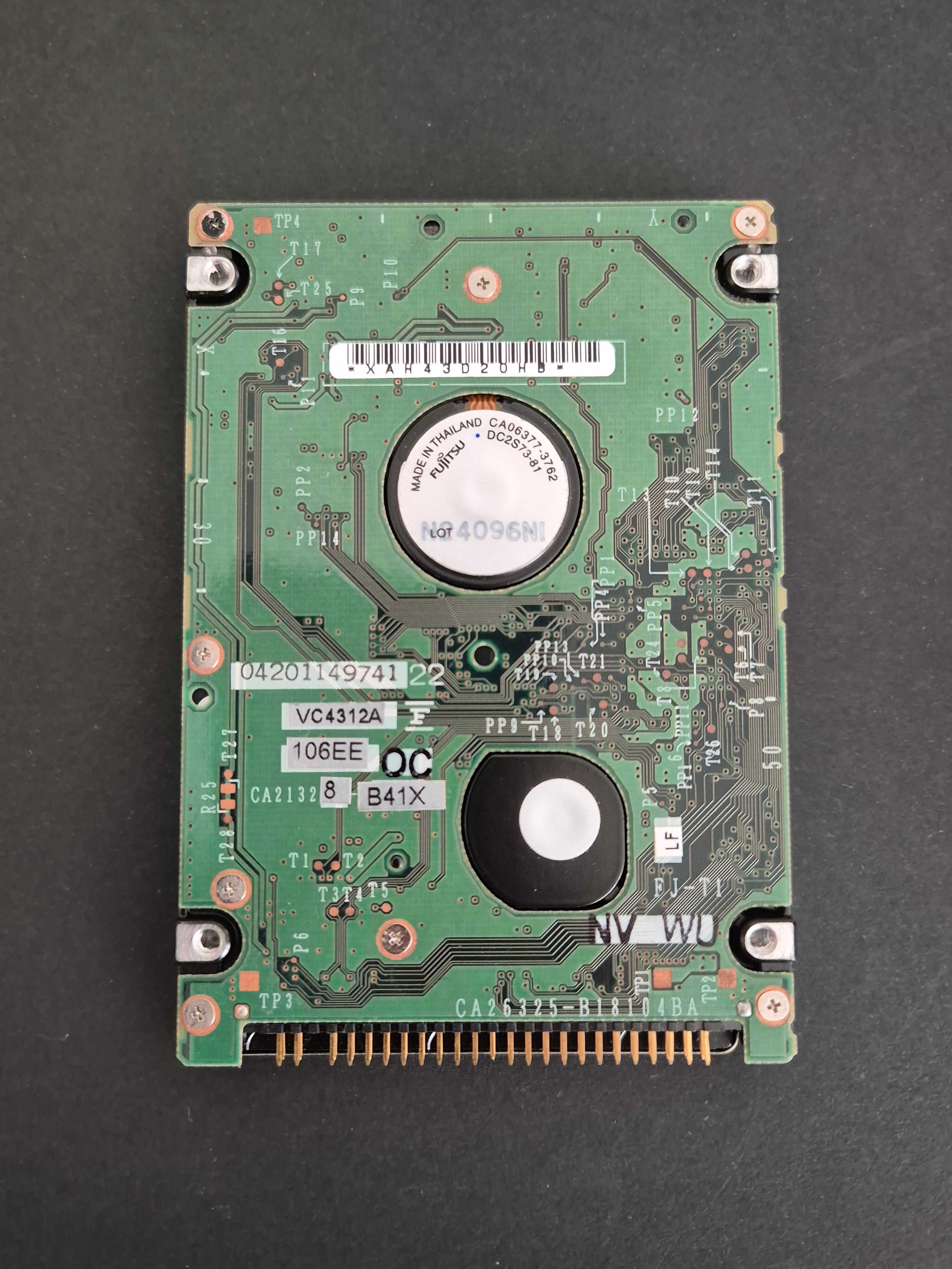 Discos 2,5'' Seagate ( 160GB ) + Fujitsu (40GB) + Caixa Externa USB